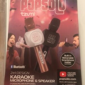 Karaoke, combo set, pop solo tzumi